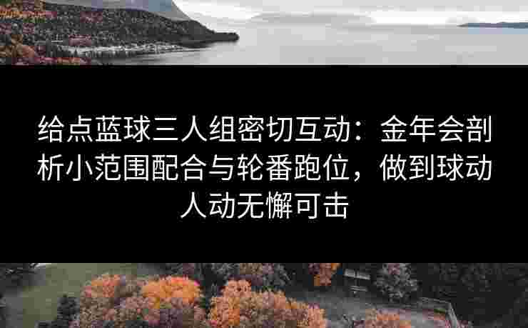 给点蓝球三人组密切互动：金年会剖析小范围配合与轮番跑位，做到球动人动无懈可击
